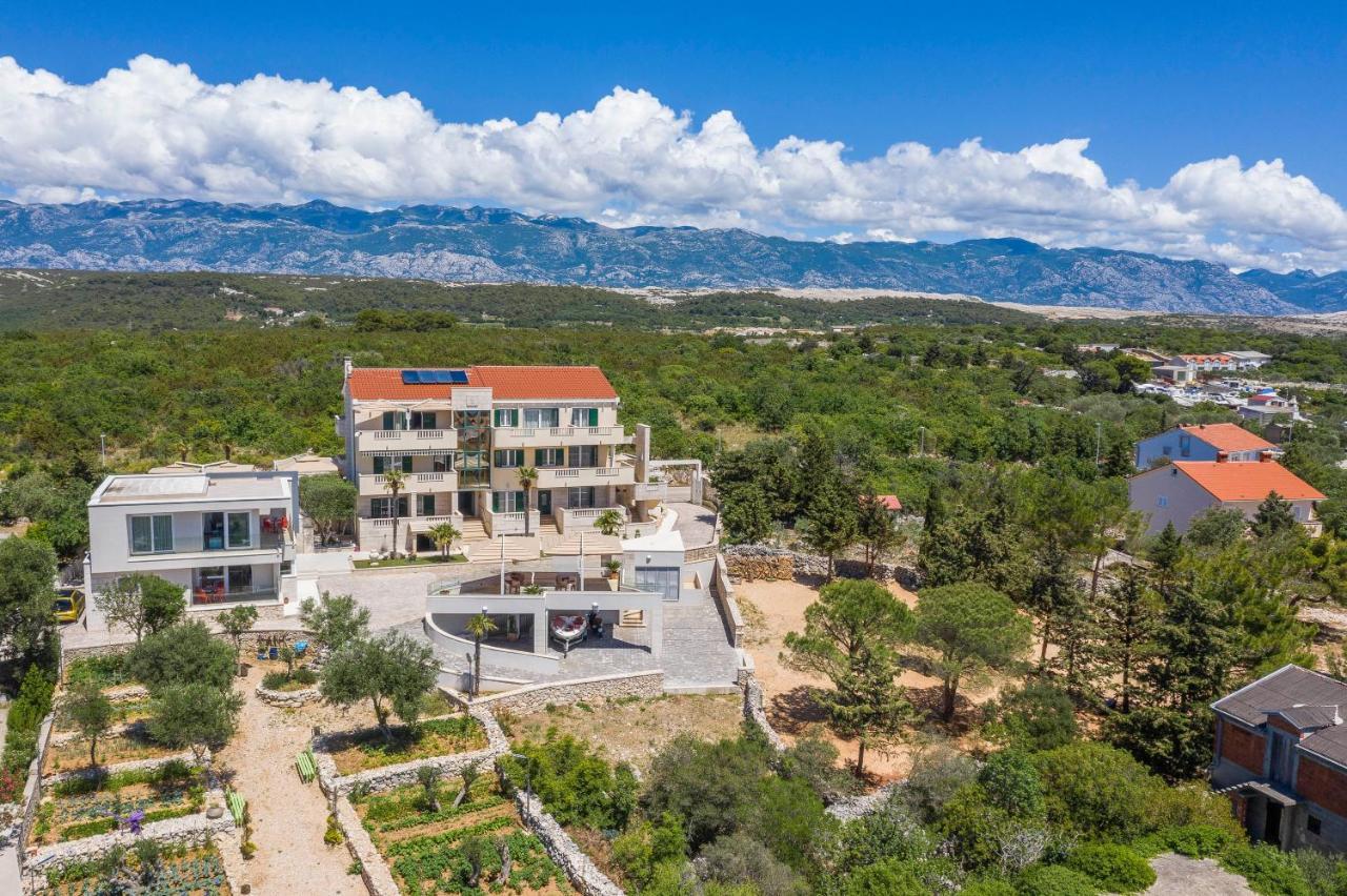 Kings View Sarkic Apartman Novalja Kültér fotó
